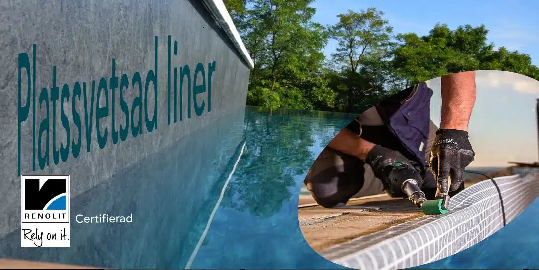 Byta liner I poolen